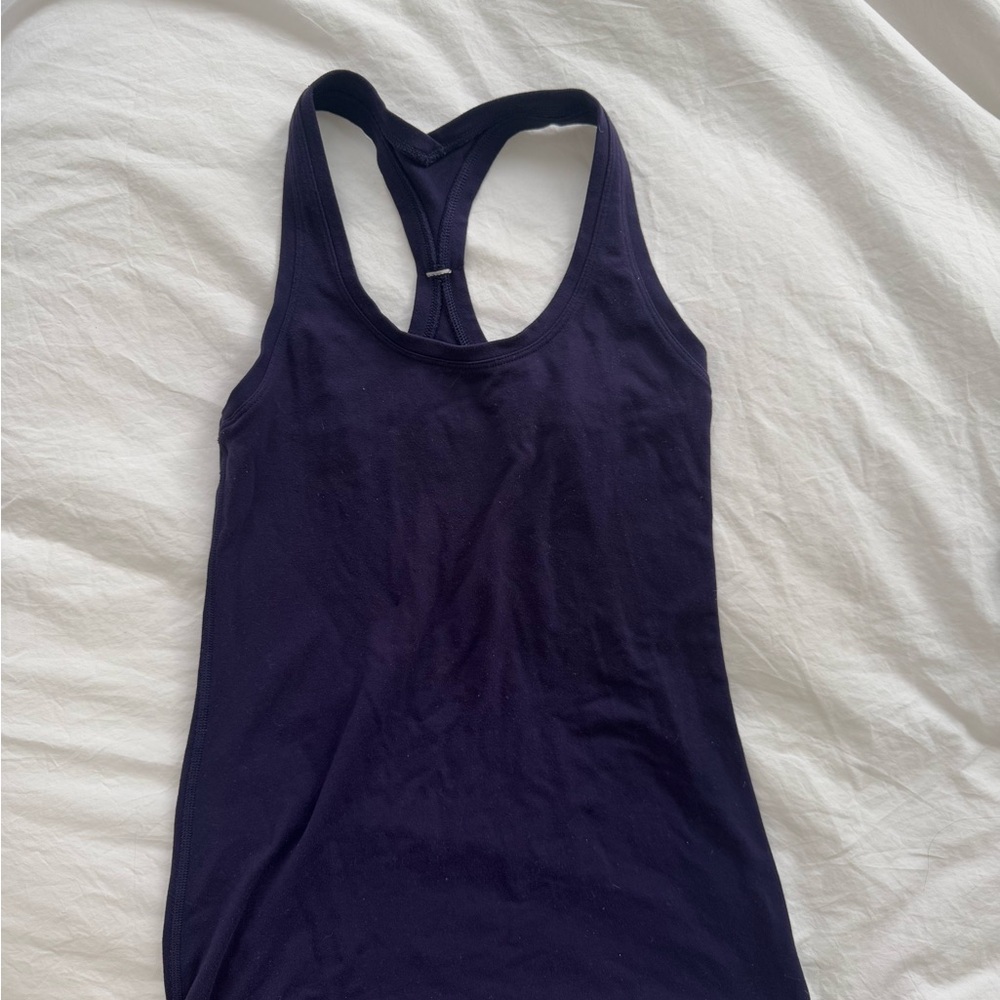 lululemon athletica cool racer back in grape